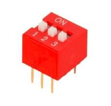 3 PIN DIP SWITCH